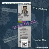 Bangladesh Police ID Card Template PSD front and back view layout example for digital download