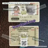 bolivia id card PSD Templates front and back document example