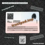 chile id card PSD Templates back side document example