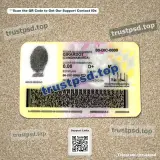 Colombia id card PSD Template version 2 back view sample for download