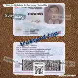 costa rica id card PSD Template version 1 two-sided editable preview for download