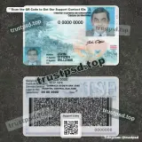 costa rica id card PSD Template version 2 two-sided example