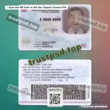 costa rica id card Template PSD version 1 front and back view high quality preview